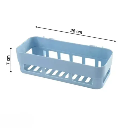 Kelby ABS Shower Corner Caddy Pack 2 | Adhesive Wall Mounted No Drill ABS Rack for Bathroom image 2