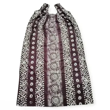 Sleeveless Printed |Cotton Lace Nighty |free size women breathable summer | thumbnail 0