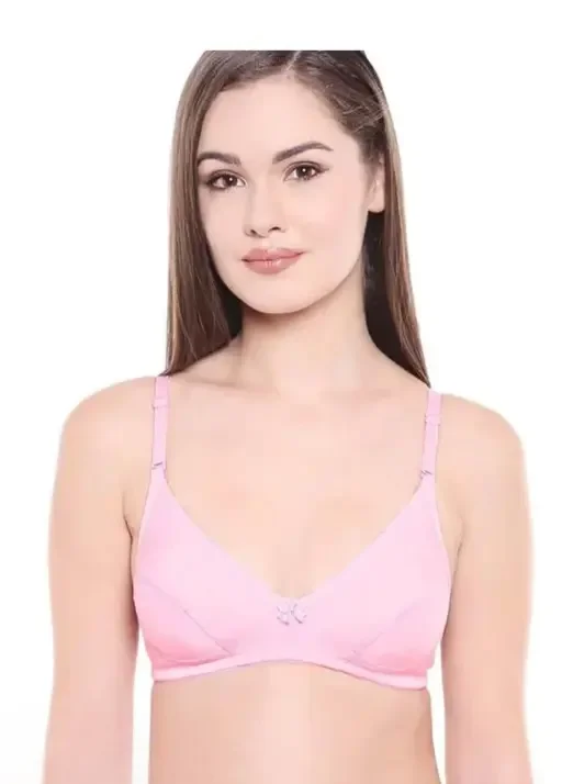 Women Cotton Bra Pack of 2 | Non‑Padded | Soft Everyday Comfort | Sizes 32A 34A image 2