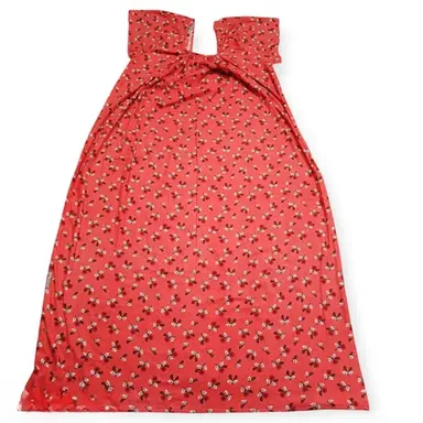 DreamDaisy | Women’s Floral Cotton Nighty Free Size | Plus Size Comfy Sleepwear
