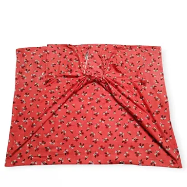 DreamDaisy | Women’s Floral Cotton Nighty Free Size | Plus Size Comfy Sleepwear thumbnail 1