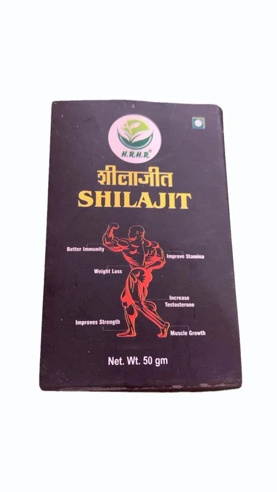 HRHR Shilajit Mumio Extract 50 g – Pure Himalayan Resin, Energy & Vitality image 1