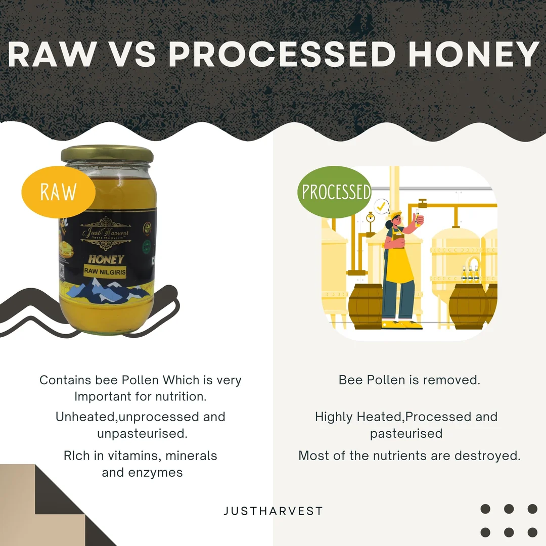 JustHarvest Himalayan Honey | Pure Raw Multifloral Honey 500g, Natural Immunity Boost image 6