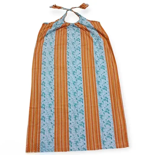 ComfyCool Sleeveless| Cotton Nighty for Women | Printed, Free Size Summer Comfort | Lightweight Nightwear image 1