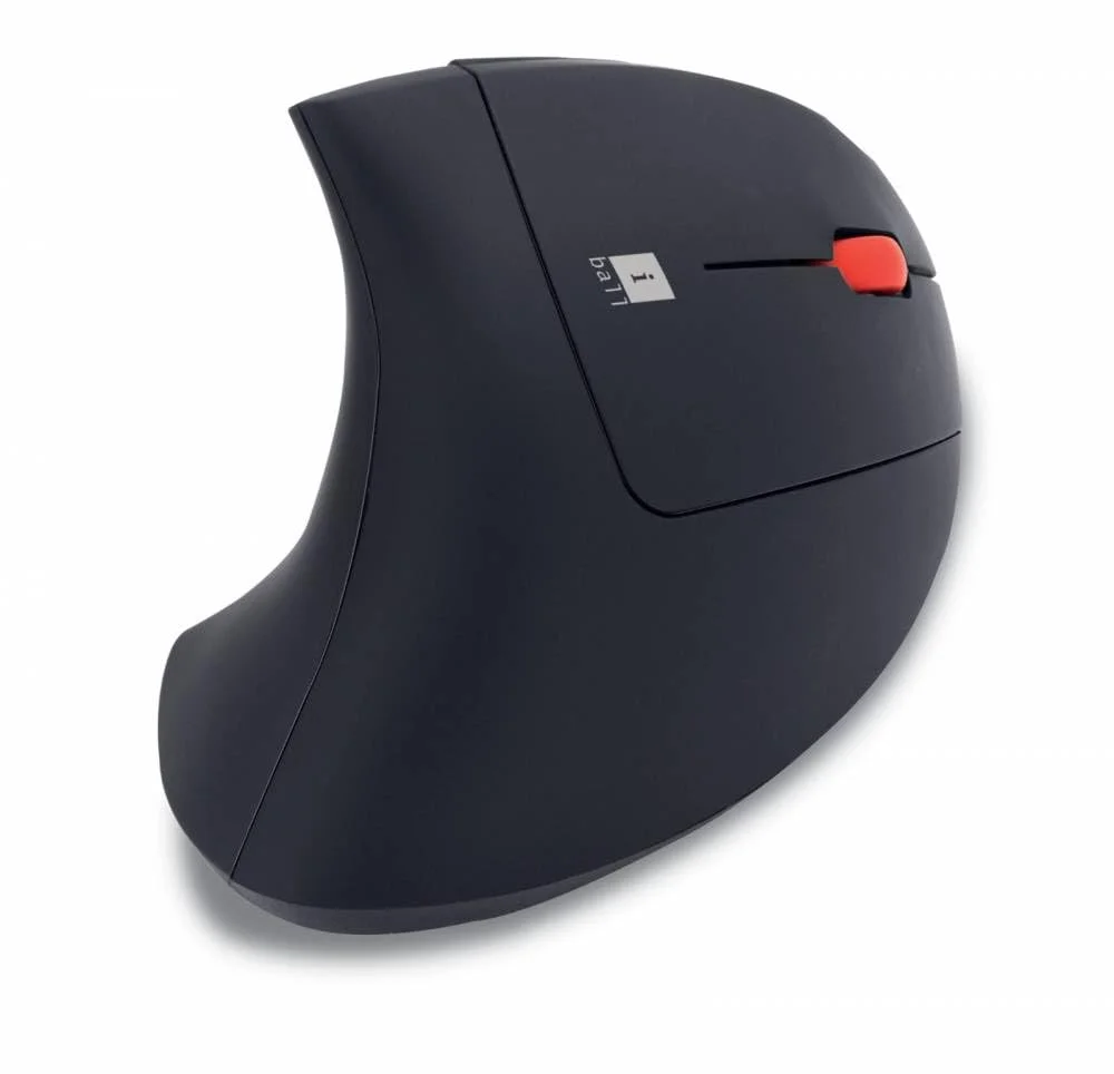 iBall Wireless Optical Mouse with RGB Light Ergonomic Wrist Support 2.4GHz USB Nano Receiver Adjustable DPI up to 1600 for PC Laptop Mac image 2