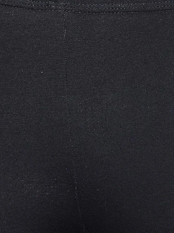 Women’s Cotton Mid Waist Cycling Shorts | Inner Elastic, Combo Pack, Black | Comfortable Fit for Active Wearers image 4