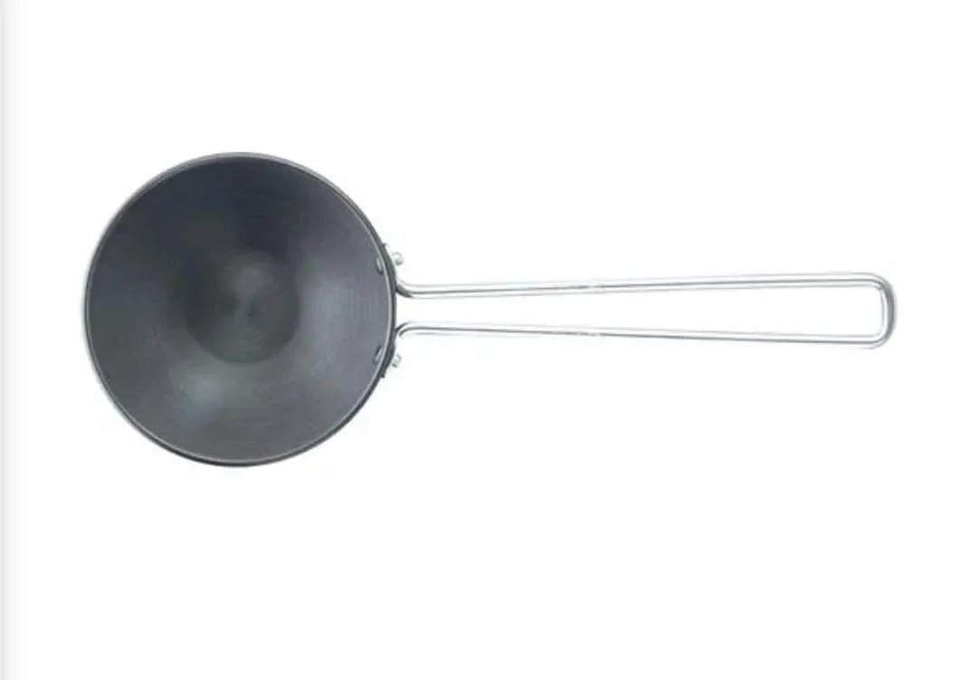 Hawkins Futura Tadka Pan 12cm | Hard Anodised Aluminium| Lightweight Spice Heating Pan for Cooking |Black image 2