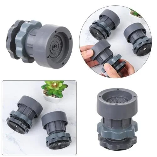 Anti Vibration Pads for Washing Machine | Rubber Feet Pads, Shock Absorbing, Noise Reduction image 2