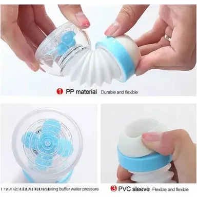 Kitchen Sink Tap Extender | Movable 360° Water Saving Faucet | PVC ABS Material | Easy Installation for 16-24mm Outlets thumbnail 2