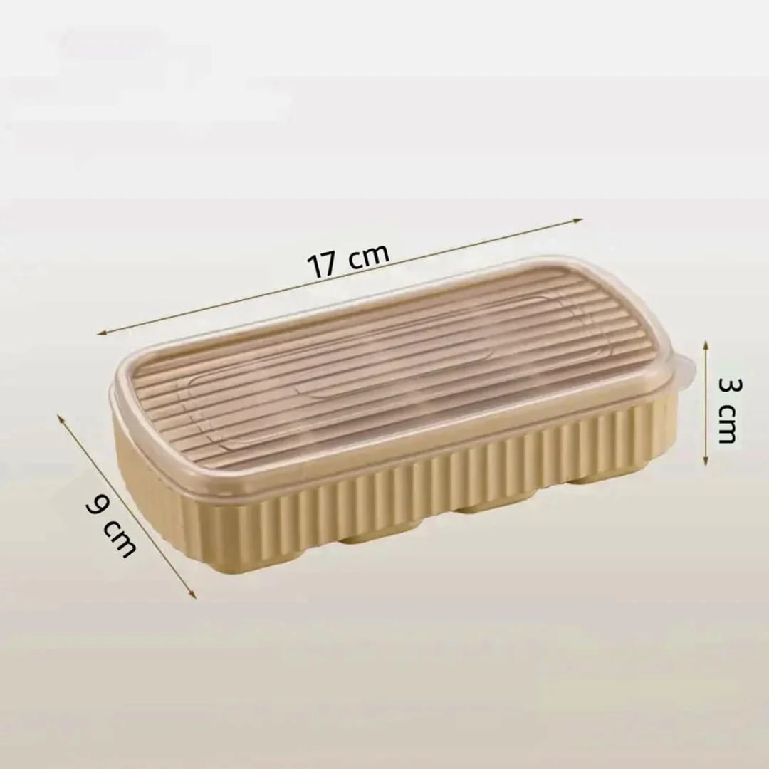 Silicone Ice Cube Trays |Flexible, BPA-Free| Stackable| 8 Large Jumbo Cubes for Whiskey|Cocktails & Iced Beverages image 3