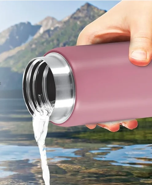 Milton Minimate 200 Thermosteel Bottle 190 ml | Leak-Proof| Berry image 3