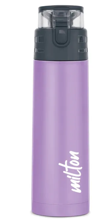 Milton Atlantis 900 Thermosteel 900ml Water Bottle Purple | Leak Proof, Hot & Cold, Vacuum Insulated for Office, Gym, School thumbnail 0