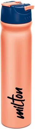Milton Max Sipper Bottle | Leakproof Stainless Steel Water Bottle 800ml| Rose Gold| Unisex| BPA-Free| Travel & Gym Use image 1