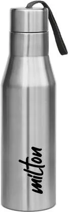 Mlton Super 1000 Stainless Steel Water Bottle 1 ltr | Leak Proof Lightweight Rust Free | Office School Gym Travel thumbnail 0