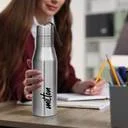 Mlton Super 1000 Stainless Steel Water Bottle 1 ltr | Leak Proof Lightweight Rust Free | Office School Gym Travel image 3