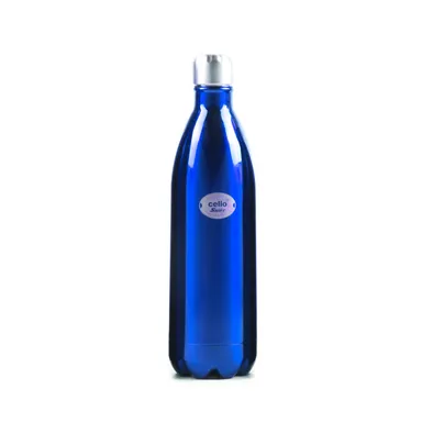 Cello Swift Stainless Steel Flask | 350ml Blue | Hot and Cold Insulated Bottle for Office, Travel, Kids, School | Leak Proof, Durable Design thumbnail 0