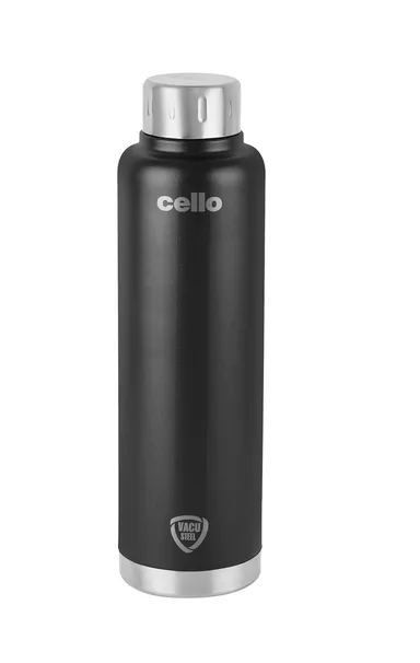Cello Duro Flip Stainless Steel Flask 1000 ML | Leak‑Proof, Vacuum‑Insulated Flask thumbnail 0