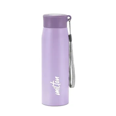 Milton Handy 850 Stainless Steel Sipper Bottle 780ml Purple | Leak Proof, ISI Certified, Rust Proof Water Bottle for School, Office, Gym thumbnail 0