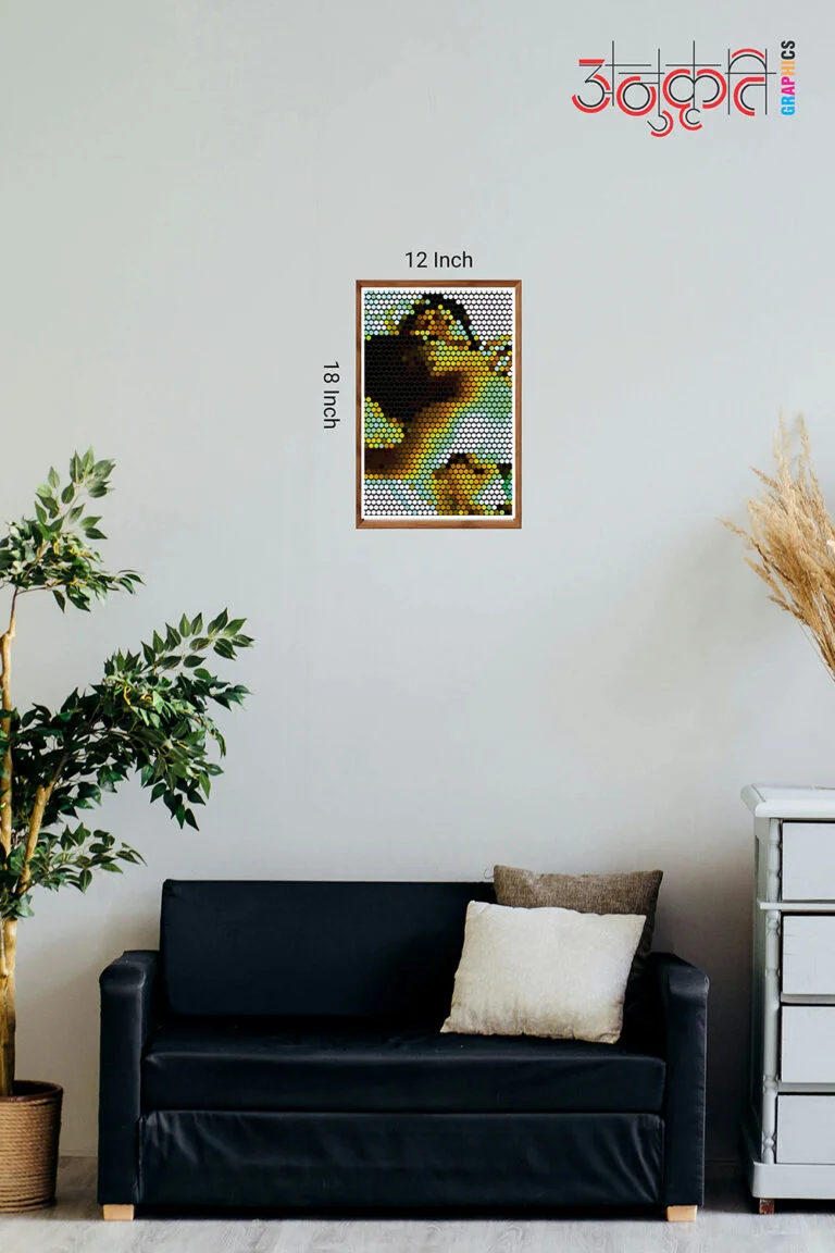 Moonlit Mirage 18×12 moonlit art print, eco‑ink celestial décor image 2