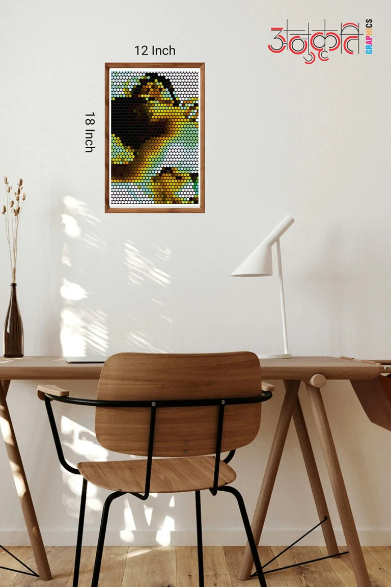 Moonlit Mirage 18×12 moonlit art print, eco‑ink celestial décor image 4