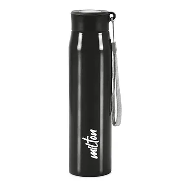 Milton Handy 850 Stainless Steel Sipper Bottle 780ml Black | Leak Proof, ISI Certified, Rust Proof Water Bottle for School, Office, Gym thumbnail 0