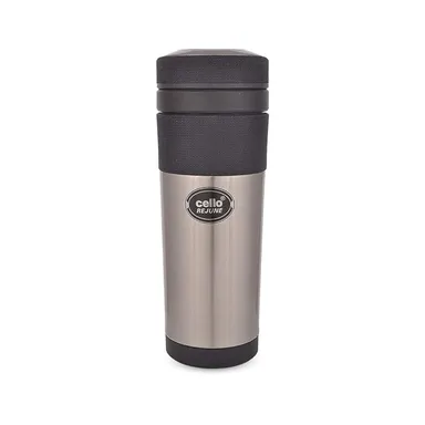 cello detachable infuser flask 360 ml | vacuum insulated stainless steel tea bottle thumbnail 0