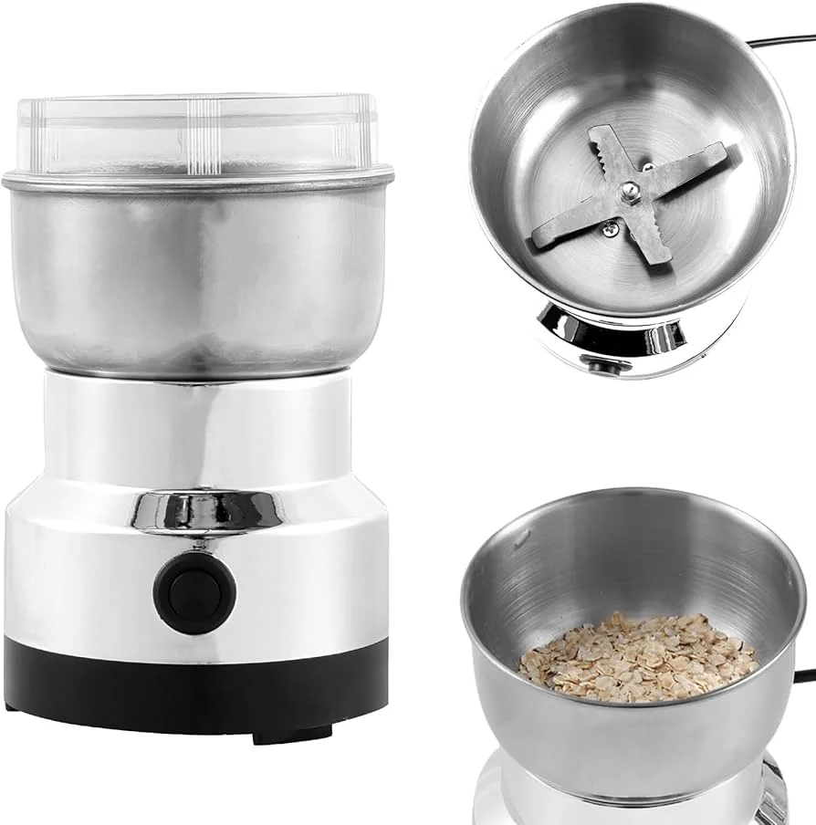 Mini Electric Mixer Grinder | Stainless Steel | Budget Spice & Coffee Grinder under 1000 | Compact Chutney Mill image 3