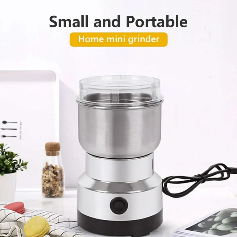 Mini Electric Mixer Grinder | Stainless Steel | Budget Spice & Coffee Grinder under 1000 | Compact Chutney Mill image 4