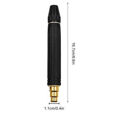 Heavy Duty Brass Portable High Pressure Washing Water Gun Nozzle for Car Wash Garden Watering Tool Direct Spray Adjustable Hose Nozzle thumbnail 4