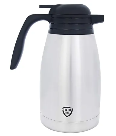 Cello Legacy Vacusteel Flask | 2000 Litre Black | Insulated Steel Flask for Travel & Daily Use thumbnail 3