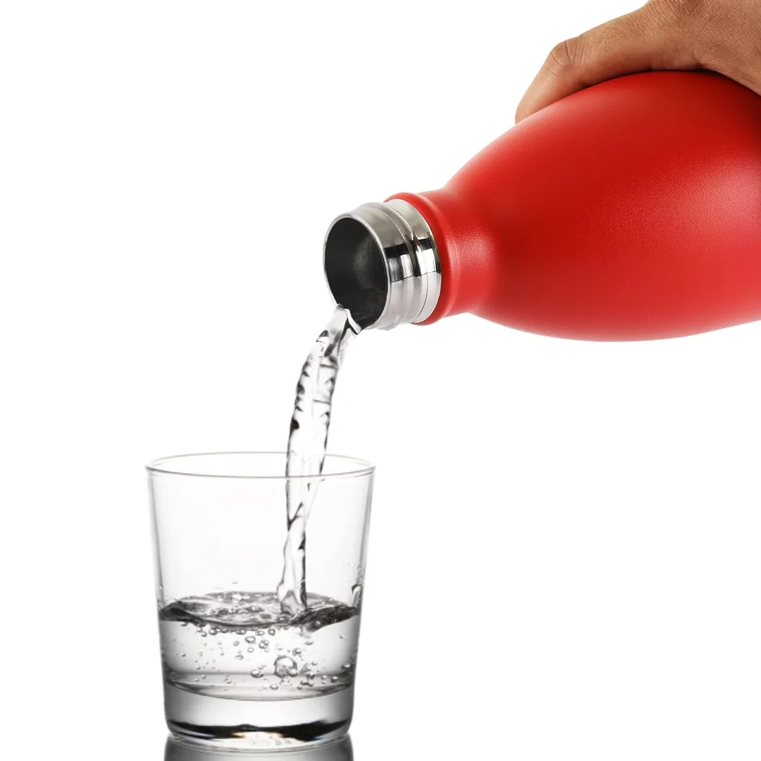 Pinky Store Cellow Duro Tuff 750 ml | Red Double Wall Stainless Steel Bottle | Leak‑Proof, Scratch‑Resistant image 6
