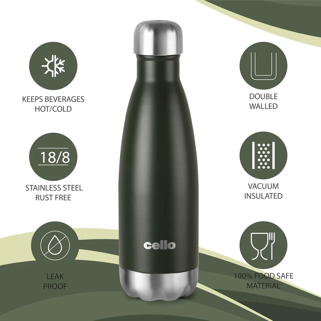 Pinky Store Cellow Duro Tuff 750 ml | Red Double Wall Stainless Steel Bottle | Leak‑Proof, Scratch‑Resistant image 4