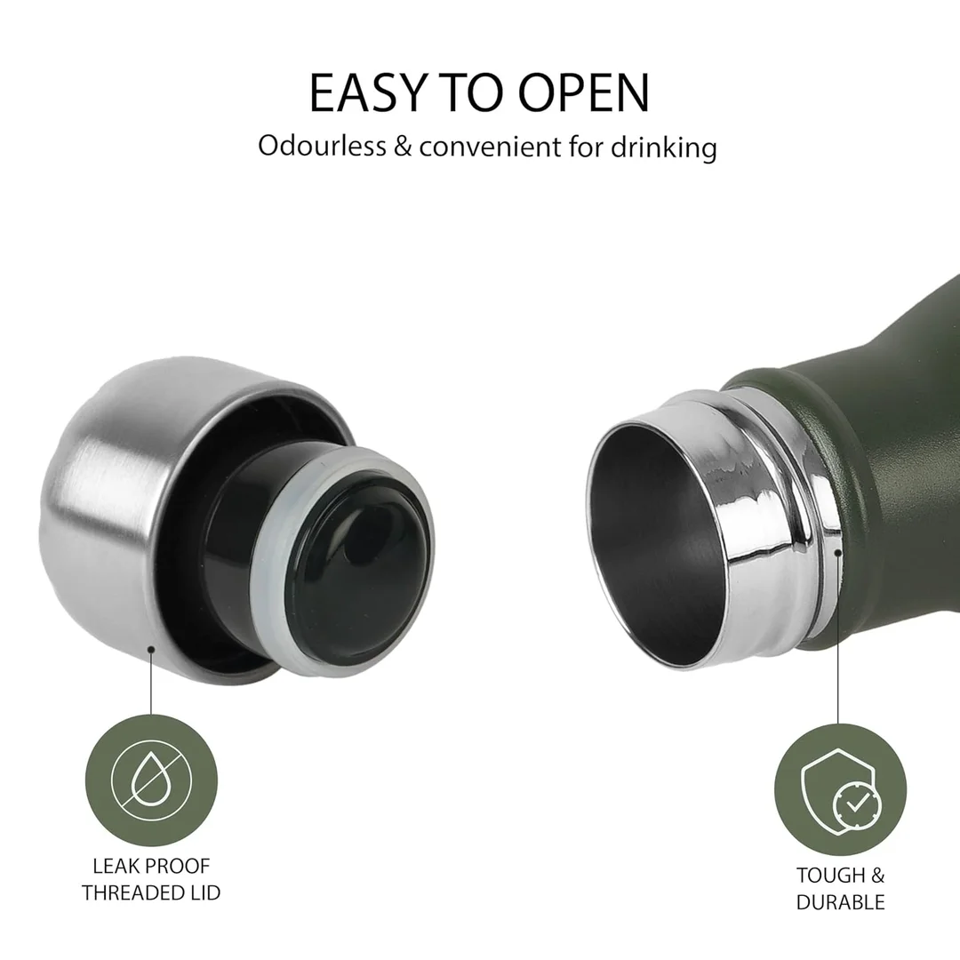 Pinky Store Cellow Duro Tuff 750 ml | Red Double Wall Stainless Steel Bottle | Leak‑Proof, Scratch‑Resistant image 6
