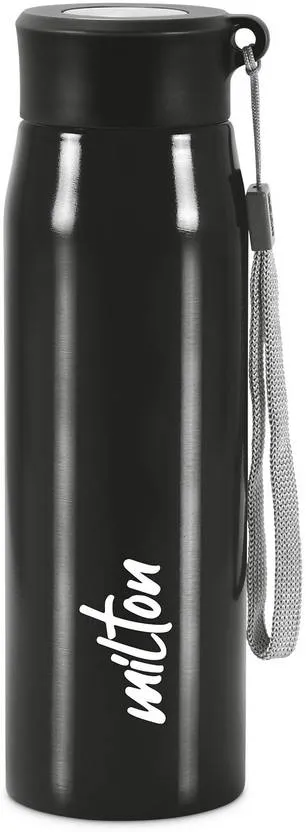 Milton Handy 650 Stainless Steel Water Bottle 690 ml Leak-Proof Single-Walled Rust-Resistant School Office Gym Daily Use Portable Sipper Steel Bottle thumbnail 0