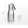 Milton super 500 Stainless Steel Water Bottle 475 ml | Leak Proof silver School Gym image 3