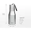 Milton super 500 Stainless Steel Water Bottle 475 ml | Leak Proof silver School Gym  thumbnail 2