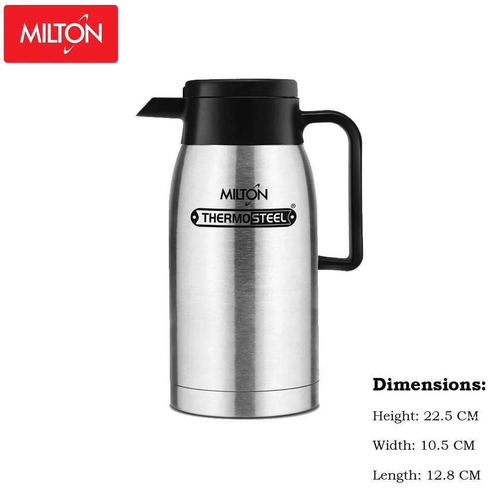 ThermoPure Stainless Steel Vacuum Insulated Carafe 700ml | Leak Proof| Double Walled Flask for Coffee & Tea | Rust Free, Portable, Ideal for Office & Travel image 3
