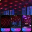 FOZZBEE Star Projector Light USB for Cars | Mini LED Galaxy Night Lamp | Universal Fit Disco Ambient Light thumbnail 2