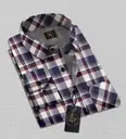 Men Slim Fit Multicolor Checkered Casual Shirt | Cotton Blend | Full Sleeve | Buy Checkered Shirt image 4