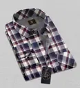 Men Slim Fit Multicolor Checkered Casual Shirt | Cotton Blend | Full Sleeve | Buy Checkered Shirt thumbnail 3