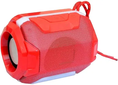 Wireless Bluetooth Speaker | Mini Portable with Bas Rechargeable Red | Travel Speaker for Mobile Laptop Outdoor Use thumbnail 0