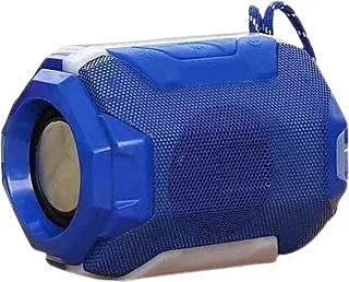  Wireless Bluetooth Speaker | Portable Mini Speaker with Mic | Rechargeable Loud Sound |Travel Mobile Use Blue thumbnail 0