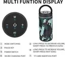 KT-125 Wireless Bluetooth Speaker | 10W Loud Bass Rechargeable Smart Soundbox with Siri Assistant | Portable for Home , Travel thumbnail 2