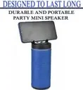 KT-125 Bluetooth Portable Speaker 10W | Siri Assistant Wireless Party Speaker for Home Blue | Smart Rechargeable Audio Device image 3