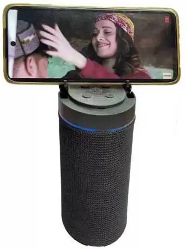 KT125 Bluetooth Wireless Speaker with Mic | 10W Premium Bass | Smart Audio for Home & Outdoor ,Black, Siri Support image 1