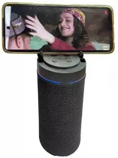 KT125 Bluetooth Wireless Speaker with Mic | 10W Premium Bass | Smart Audio for Home & Outdoor ,Black, Siri Support thumbnail 0