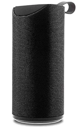 Bluetooth Wireless Speaker with Mic Flashlight 5W Loud Bass | Portable Stereo Speaker for Phone & Outdoor Use | Rechargeable & USB Support image 1