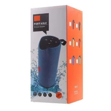   Bluetooth Wireless Speaker with Mic Flashlight 5W Loud Bass | Portable Stereo Speaker for Phone & Outdoor Use | Rechargeable & USB Support thumbnail 1