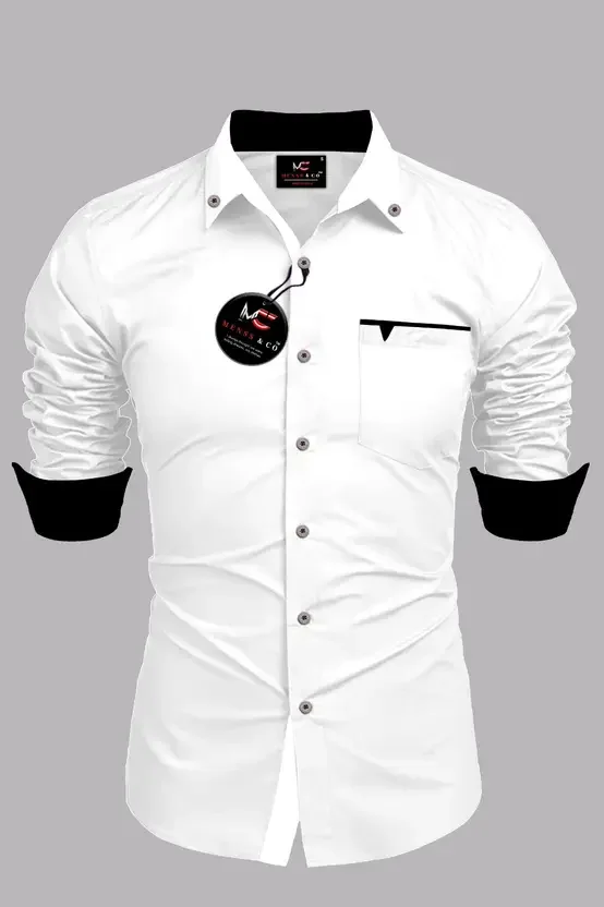 Men Solid Casual Multicolor Shirt | Stylish Cotton Shirts for Men | Affordable Casual wear India | Daily Wear| Party Use image 1