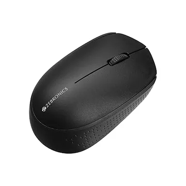 Zebronics Companion 151 Wireless Keyboard and Mouse Combo | 2.4GHz USB | 107 Keys with Hotkeys | 1200 DPI High Precision Mouse | Laptop Desktop Smart TV Compatible thumbnail 2